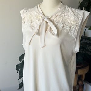 Woman’s sheer blouse.